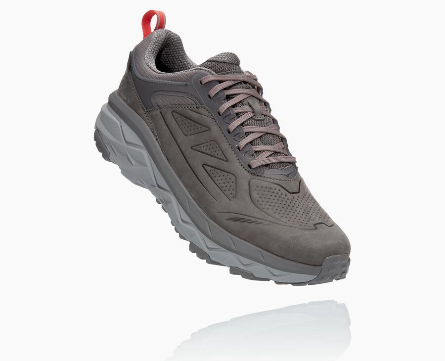 Hoka One One Challenger Låga Gore-Tex Trailskor Herr - Grå - THSGP-8023